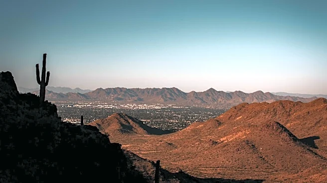 Clear Skies and Warm Temperatures in Central City, Phoenix