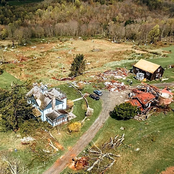 5 Tornadoes Confirmed in Western New York; Dry Weather Ahead for Labor Day Weekend