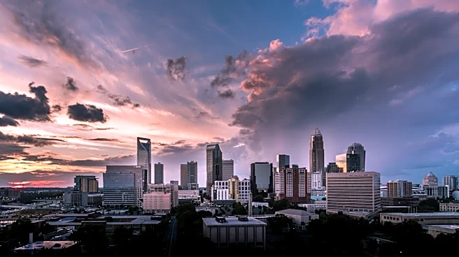 Severe Thunderstorms Sweep Through Carolinas, Prompting Warnings