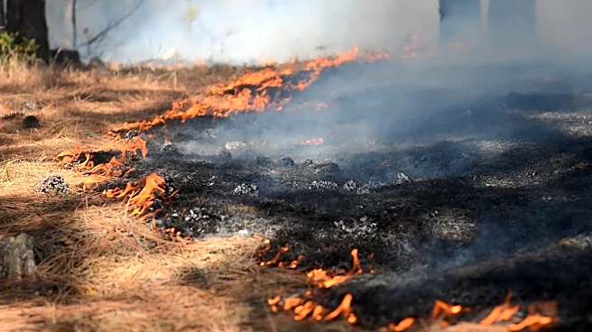 Thick Smoke Observed West of Sault Ste. Marie, Michigan Due to Prescribed Burns