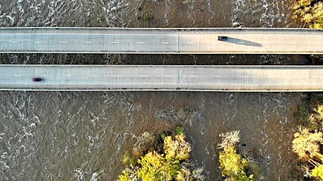 Heavy Rain Causes Flooding and Road Collapse in Ogden, NC