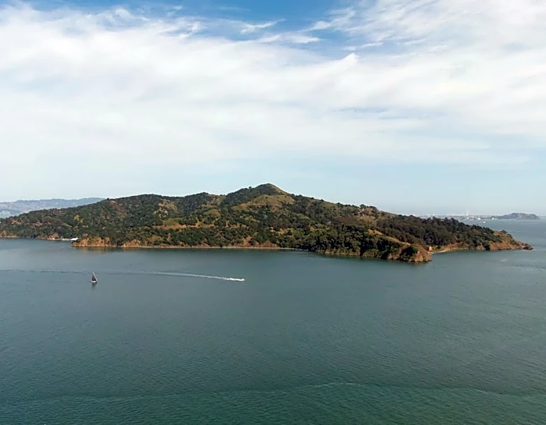 CAL FIRE Conducts Controlled Burn on Angel Island, Visible Smoke in Bay Area