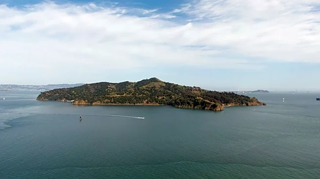 CAL FIRE Conducts Controlled Burn on Angel Island, Visible Smoke in Bay Area