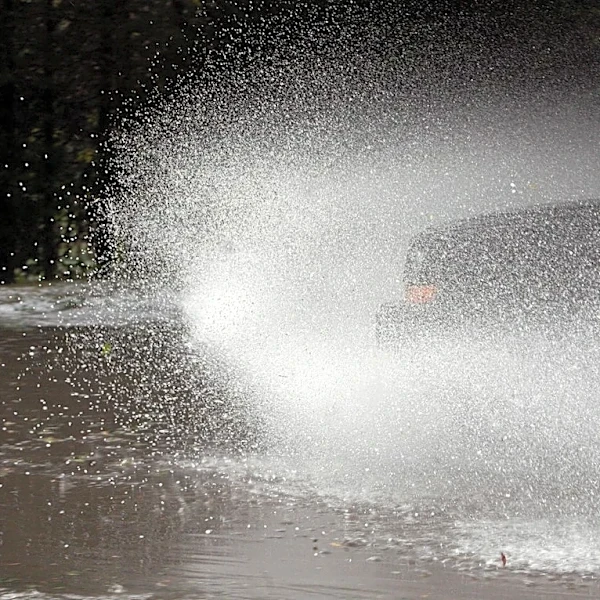 Heavy Rain Causes Flooding in Massachusetts, Roads Impassable