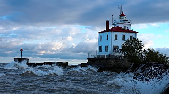 Showers and storms expected near Lake Erie