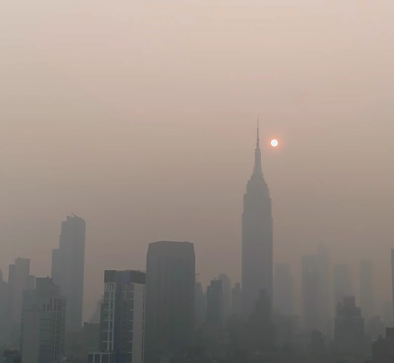 Canadian Wildfire Smoke Blankets U.S. Northeast, Air Quality Deteriorates