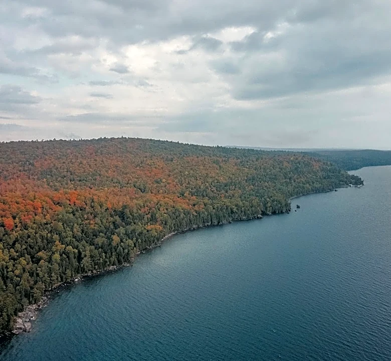 Keweenaw Peninsula Fall Colors Begin to Emerge