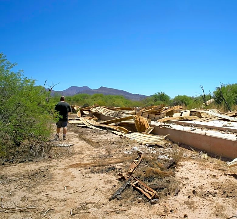 Severe Flooding Causes Road Collapse in Arizona