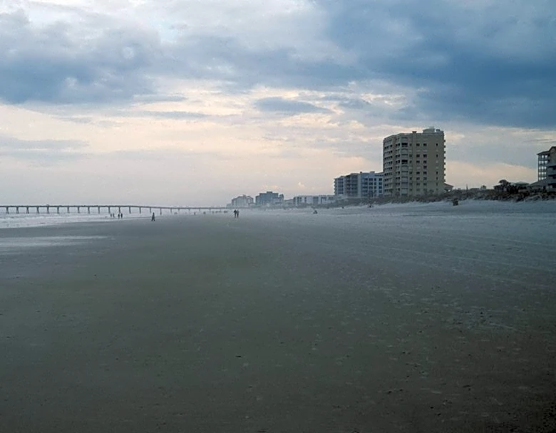 Dense Fog Advisory and Scattered Showers in Jacksonville