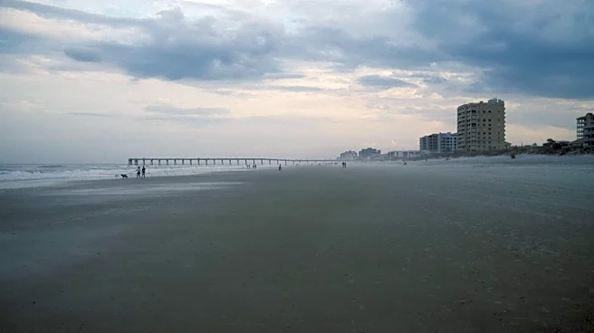 Dense Fog Advisory and Scattered Showers in Jacksonville