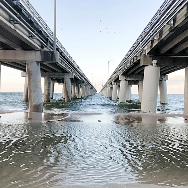 Coastal Flooding Threatens Western Shore of the Bay