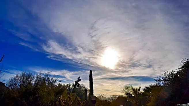 Partly Cloudy Skies in Phoenix with 30% Rain Chance