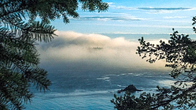 Marine Clouds Blanket Pacific Northwest