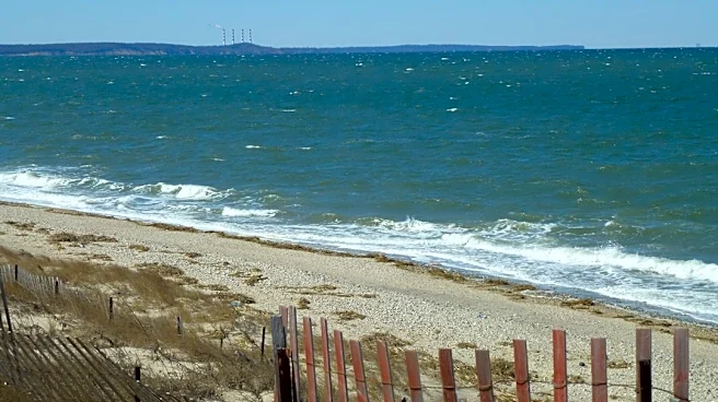 Strong Northeast Winds Impact South Shore Beaches