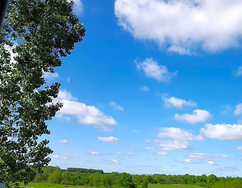 Cloudy Skies and Rain Chances in Missouri