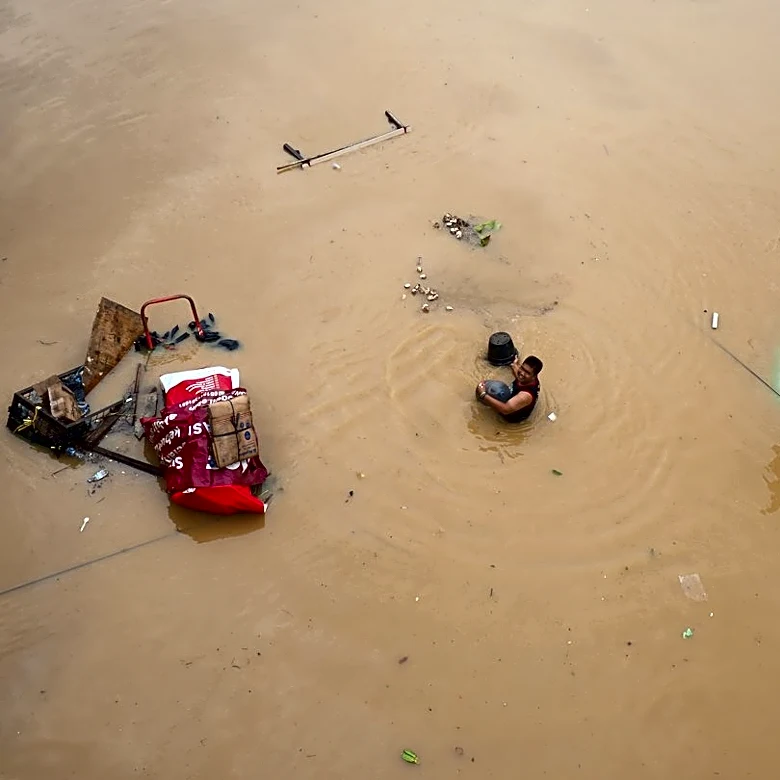 Rescue Teams Mobilize for Hurricane Polo Floods