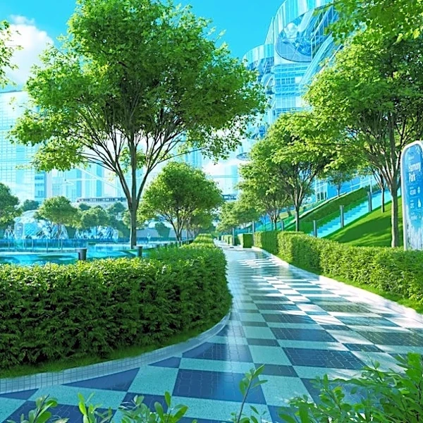 Main Street Meadow Transforms Urban Heat Island