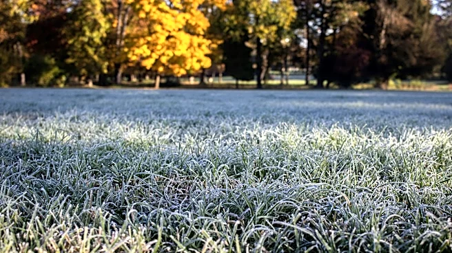 East Coast Sees First Fall Frost and Rain