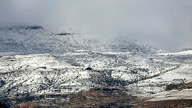 Cold Front Brings Frost and Mountain Snow to Washington