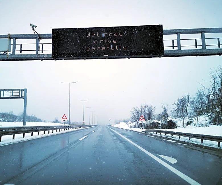 I-90 Drivers Face a Weekend of Snow and Slick Roads