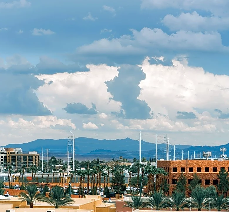 Rain Showers and Winds Expected in Las Vegas