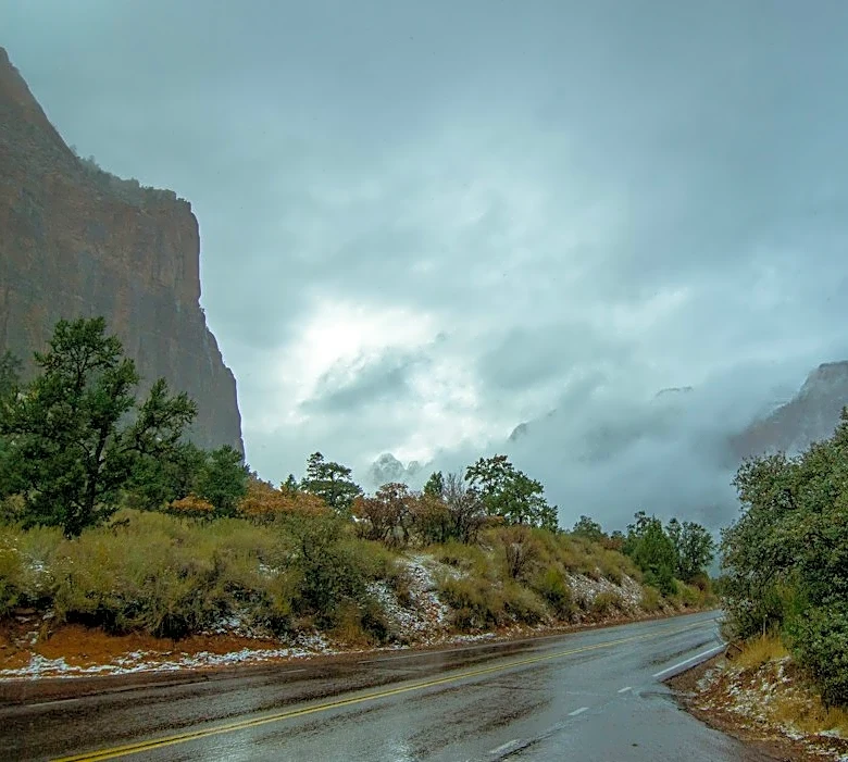 Flash Flood Warning in Zion National Park Area