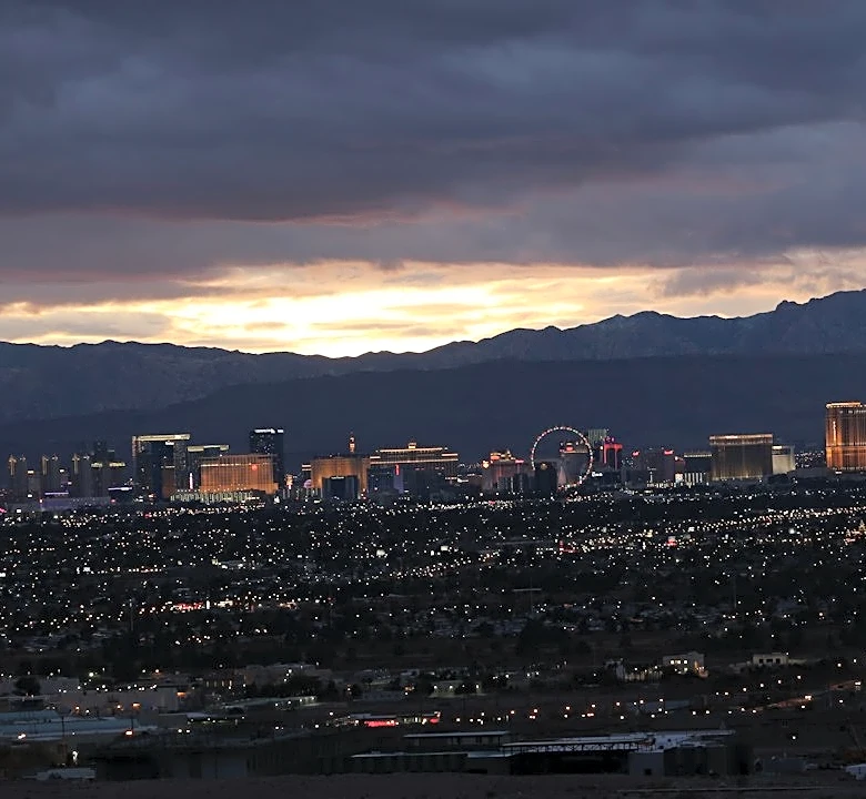 Lingering Showers and Cooler Air in Las Vegas