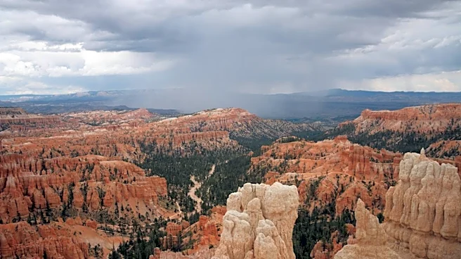 Partly Sunny Skies with Rain Chances in Utah