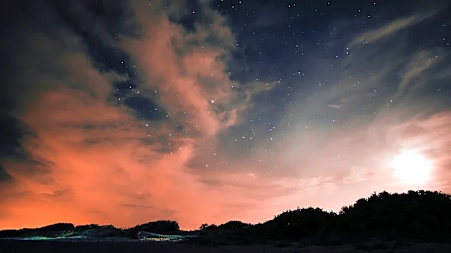 Rare Red Sprites Light Up the Night Sky