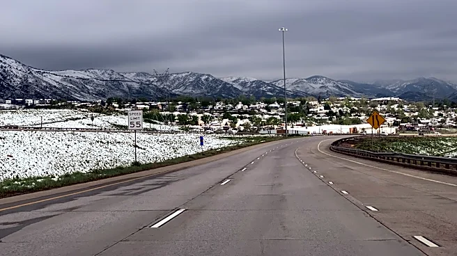 Cold Front Brings Rain and Snow to Denver Area