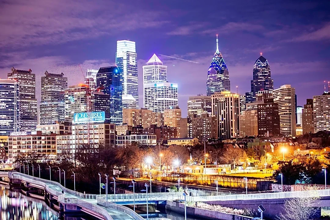 Clear Skies and Mild Weather in Philadelphia