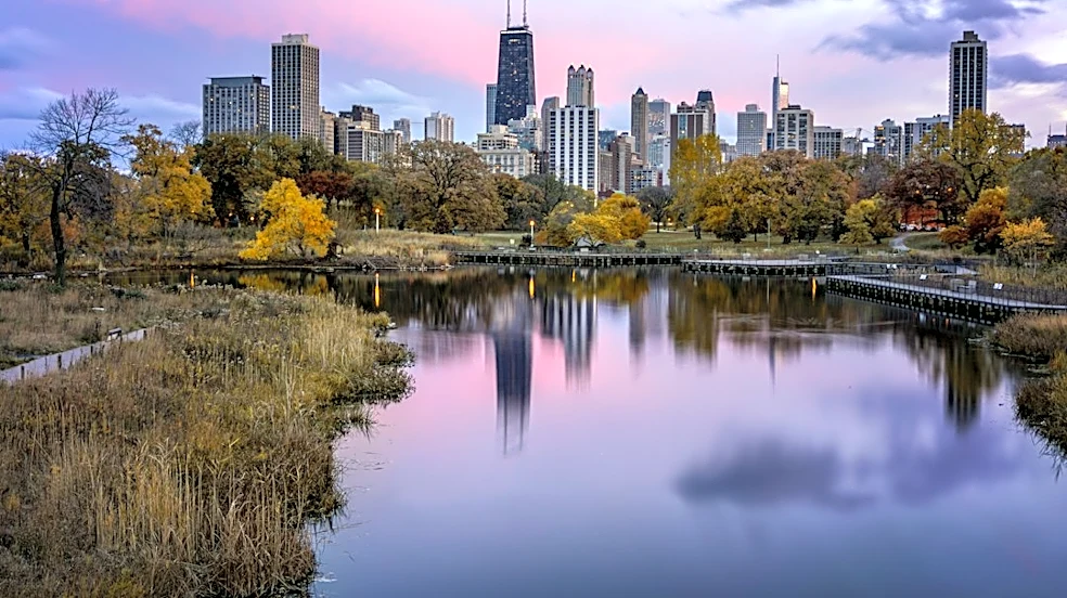 Strong El Niño Delays Fall Foliage in Chicago