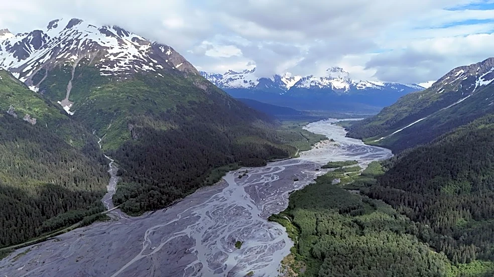 Overcast Skies and Winds in Cape Romanzof, Alaska