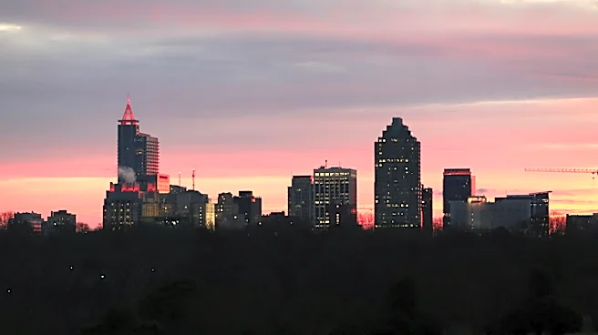 Clear Skies and Cool Temperatures in Raleigh, NC