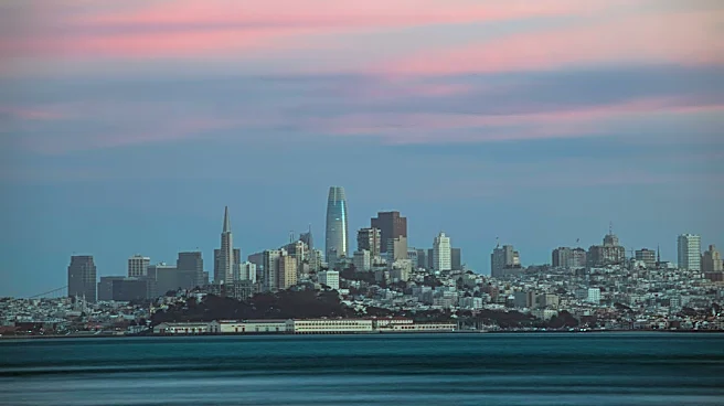 Partly Cloudy Evening in San Francisco, CA