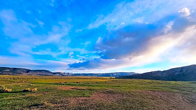 Sunny Skies and Breezy Conditions Across Wyoming