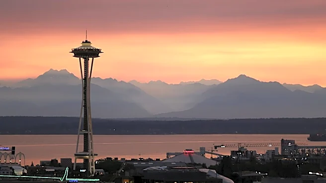 Rain Showers Persist in Seattle, Snow in Cascades