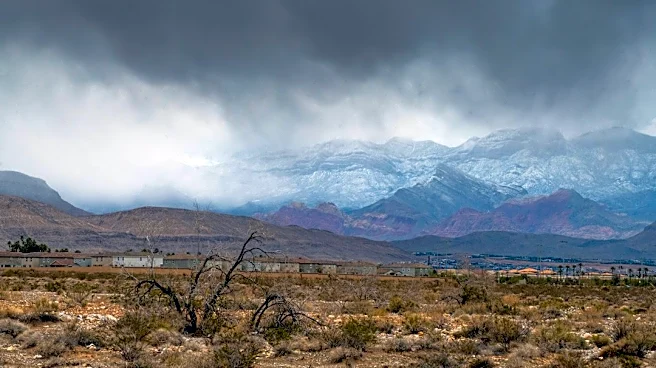 Rain, Mountain Snow, and Gusty Winds Expected in Las Vegas
