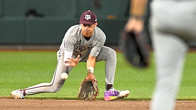 Former Aggie shortstop flashes some leather in big inning in A+ ball