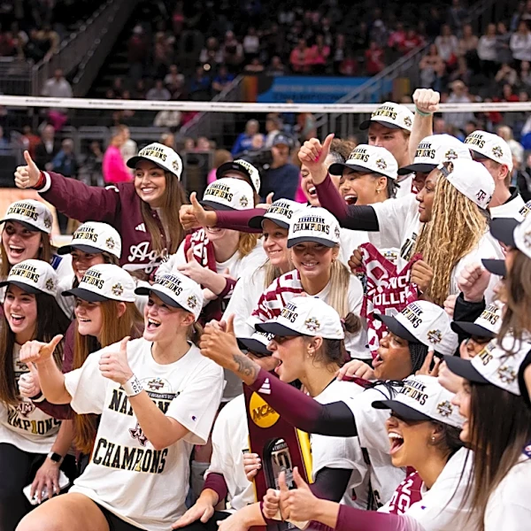 Texas A&M volleyball unveils national championship rings