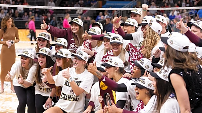 Texas A&M volleyball unveils national championship rings