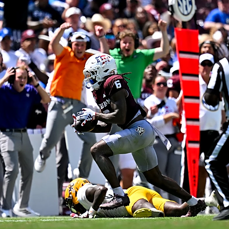 Texas A&M rises six spots in ESPN's CFB Power Rankings after Week 2