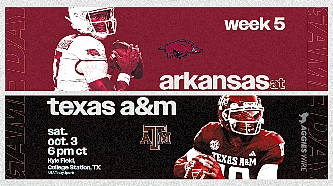 Texas A&M vs. Arkansas live updates: Score, highlights, analysis