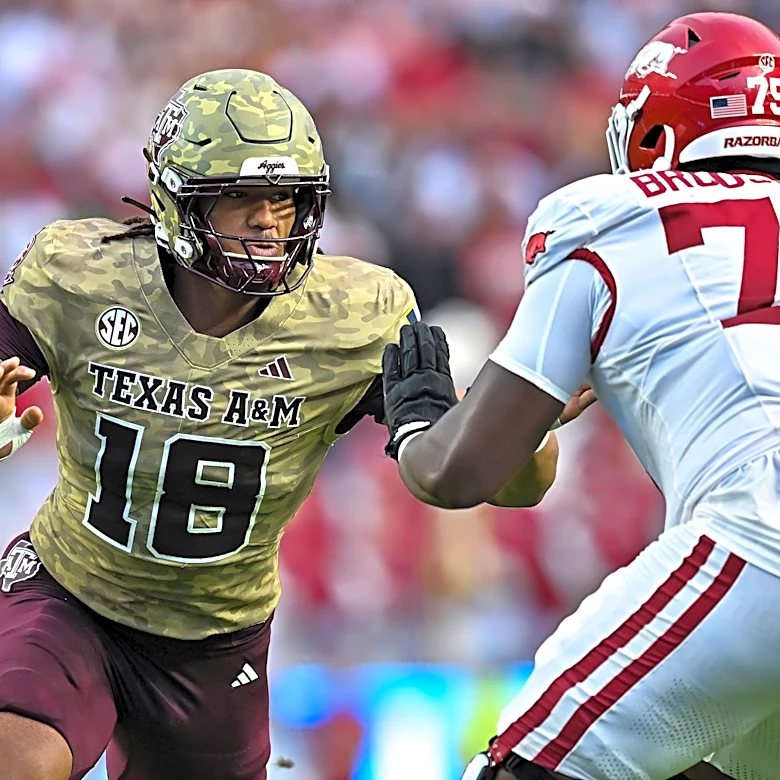 Notable PFF grades after Texas A&M's 34-7 win over Arkansas
