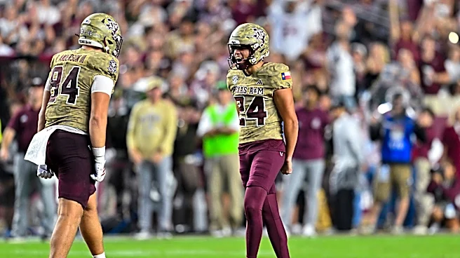 Texas A&M kicker David Olano stands alone after career night