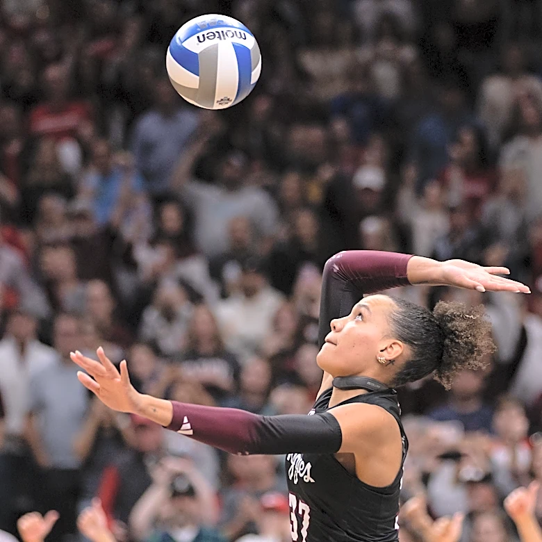 Texas A&M Volleyball's Kyndal Stowers named Co-SEC Player of the Week