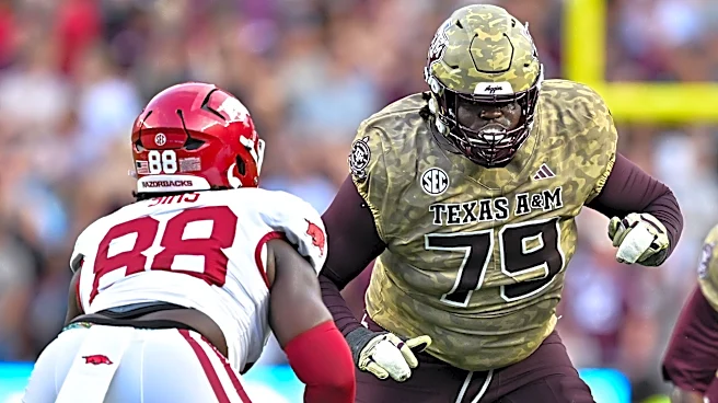 OT Lamont Rogers' emergence has led to Texas A&M's rushing success