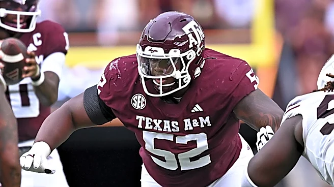 Texas A&M football OL out for the year after injury in practice