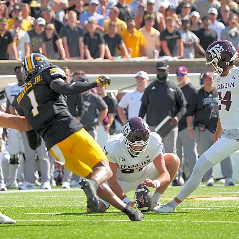 Texas A&M stock report, from Saturday’s game against Missouri