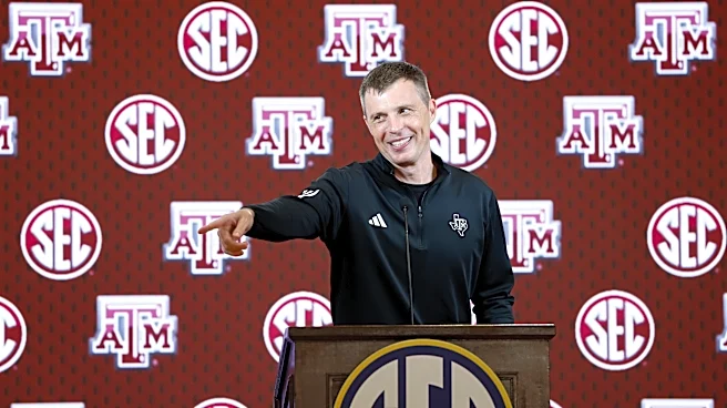 'We have more attackers': Texas A&M basketball takes podium at SEC Media Day